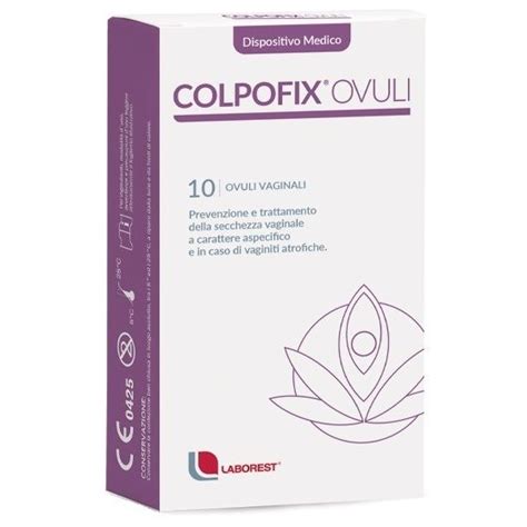 Colpofix Ovule Ovule Vaginale Laborest Italia Farmacia Tei Online