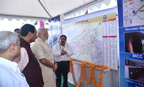 PM Inaugurates SAUNI Project In Gujarat August 30 2016 Prime