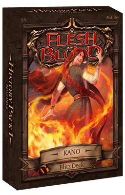 Vesel Drak Karty Flesh Blood Blitz Deck Kano