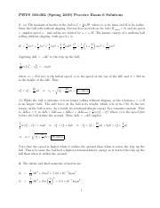 Practice Exam Sols Pdf Phys Spring Practice Exam