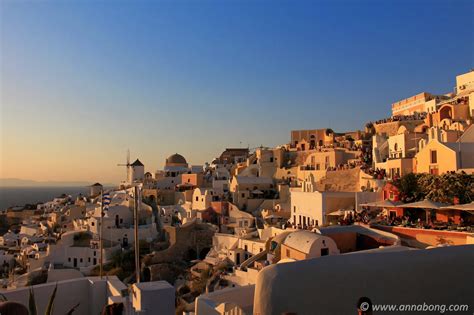 Every footstep is a walk to remember.: The Legendary Sunset in Oia ...