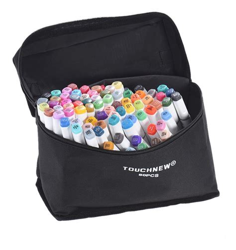 Kit De Marcadores De Punta Doble Para Dibujo 80 Colores Meses Sin