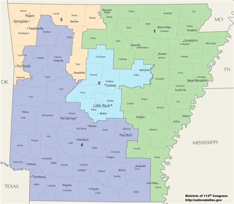 District Profiles Arkansass Congressional Districts Elections Daily