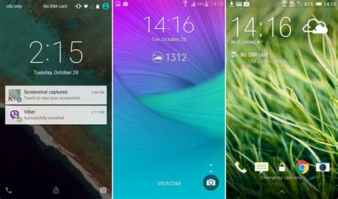 Android 50 Lollipop A Confronto Con Sense Touchwiz Xperia E Optimus