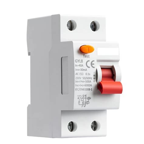 Buy AGOUNOD Breaker Residual Current Circuit Breaker Electromagnetic AC