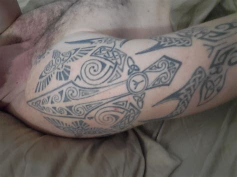 Celtic Knotwork Start To Create Norse Tribal Gonna Hit The Chest Next