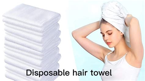 Disposable Towelssuper Absorbent Quick Disposable Hair Towel For Salon