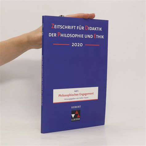 Zeitschrift F R Didaktik Der Philosophie Und Ethik Heft