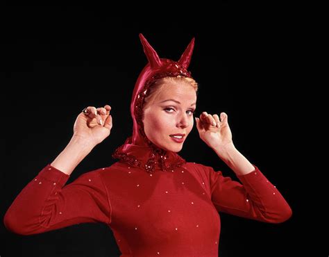 1960s Woman Red Devil Costume Photograph By Vintage Images Pixels