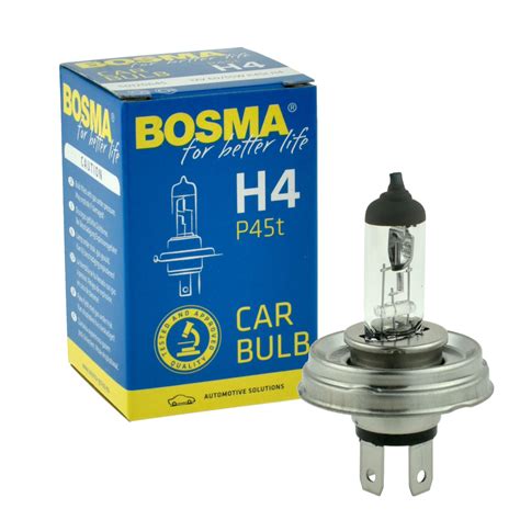 Żarówka H4 12V 60 55W P45 BOSMA 1451 1szt autokosmetyki