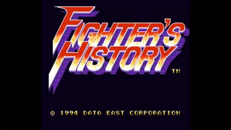 FIGHTER S HISTORY SNES9X RELEMBRANDO VELHOS TEMPOS PERDI NO FINAL KKKK