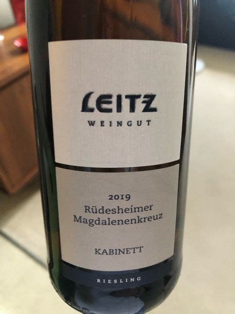 2019 Weingut Josef Leitz Rüdesheimer Magdalenenkreuz Riesling Kabinett