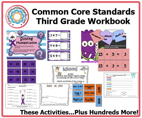 Third Grade Common Core Activities