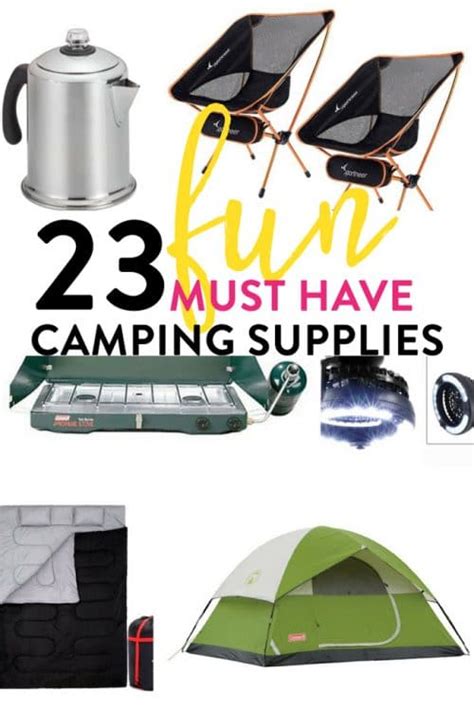 23 Fun Must Have Camping Supplies The Bewitchin Kitchen