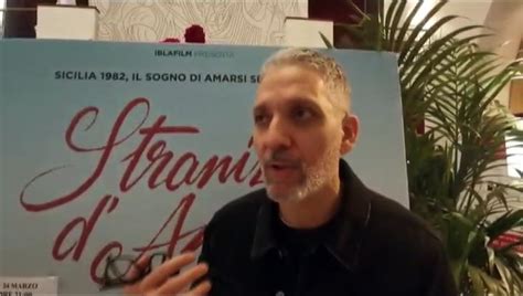 Beppe Fiorello A Palermo Per Presentare Il Suo Film Stranizza D Amuri