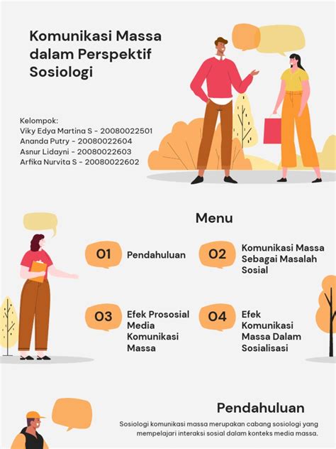 Komunikasi Massa Perspektif Sosiologi Komunikasi Pdf Ilmu Sosial