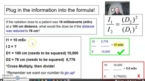 Inverse Square Law 2 Youtube