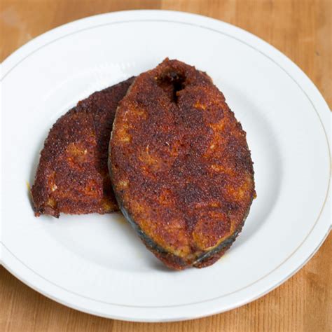 Vanjaram Seer Fish Fry Recipe Spicy Vanjaram Fish Fry Vanjaram Meen