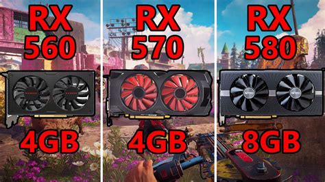 RX 560 Vs RX 570 Vs RX 580 7 New Games Tested On 1080p High Details