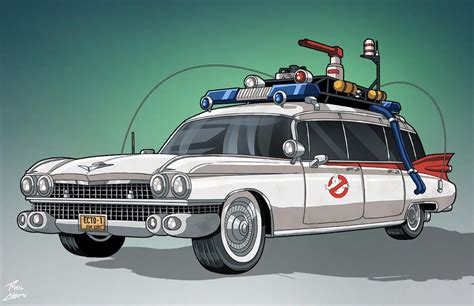 Ecto 1 Earth 27 Commission By Phil Cho On DeviantArt Ghostbusters