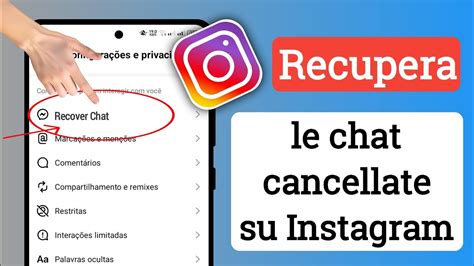 Come Recuperare Le Chat Cancellate Su Instagram Recupera I