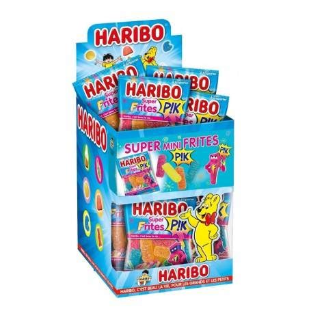 Mini Sachets Haribo Super Frites Pik Bonbons Milleproduits