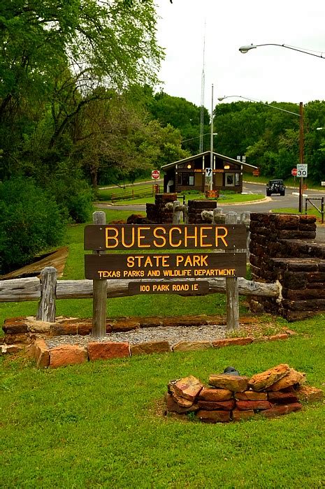 Buescher State Park Map - United States Map States District