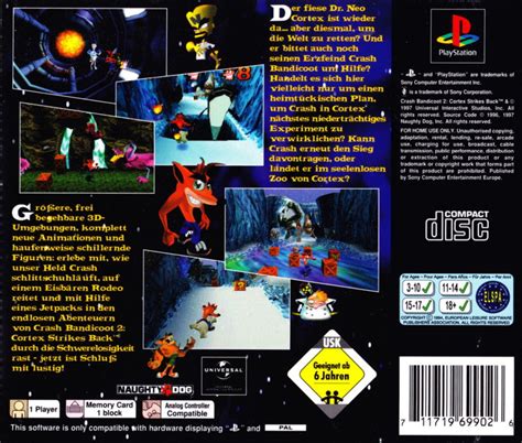 Crash Bandicoot Cortex Strikes Back Details Launchbox Games Database