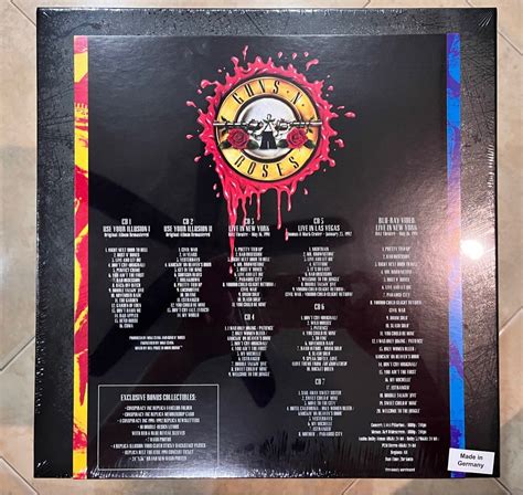 Guns N Roses Use Your Illusion Super Deluxe Cd Blu Ray Super Deluxe