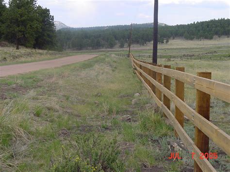 Ranch Rail Fencing Installation In Colorado Springs Durable And Classic