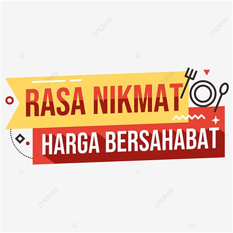 Desain Promosi Rasa Nikmat Harga Bersahabat Rasa Nikmat Harga