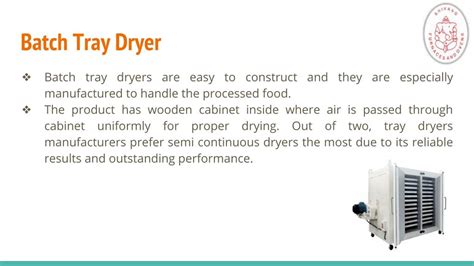 PPT Tray Dryers You Should Use For Food Dehydration PowerPoint