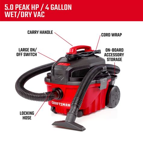 Snapklik Craftsman Cmxevbe Gallon Peak Hp Wet Dry Vac