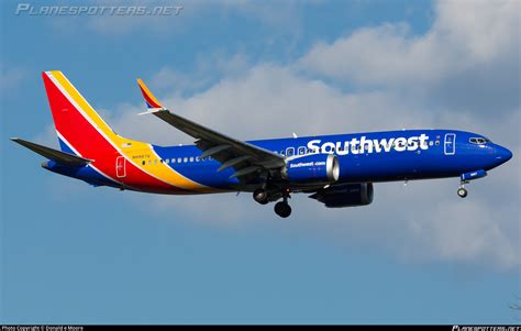 N8887Q Southwest Airlines Boeing 737 8 MAX Photo By Donald E Moore ID