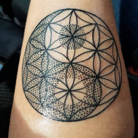 105+ Cool Flower of Life Tattoo Ideas – The Geometric Pattern Full of Secrets