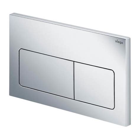 Viega Visign For Life Toilet Flush Plate Chrome Reuter