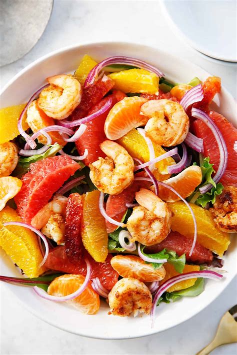 Spicy Citrus Shrimp Salad So Refreshing Lexis Clean Kitchen
