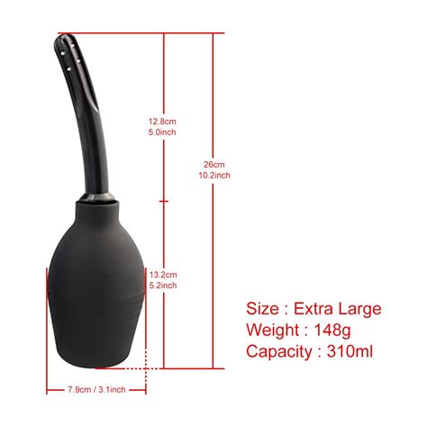 Ml Anal Cleaner Syringe Enema Enemator Vaginal Colon Feminine Vagina