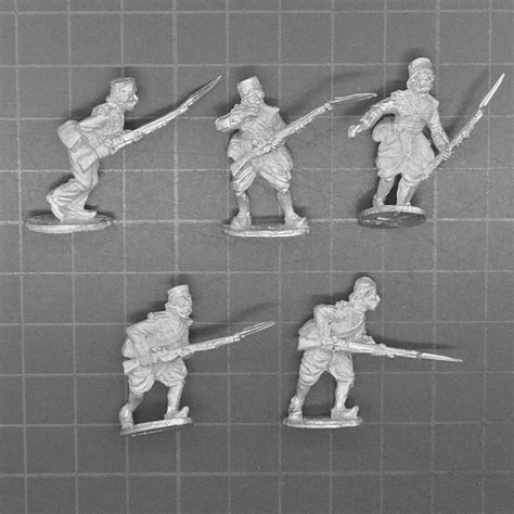 Empress Miniatures Colonial India Indian Mutiny Mutineer Sepoys In Tunics