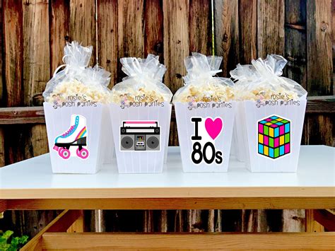 I Love 80s Theme Birthday Party Favor I Love 80s Theme 80s Etsy