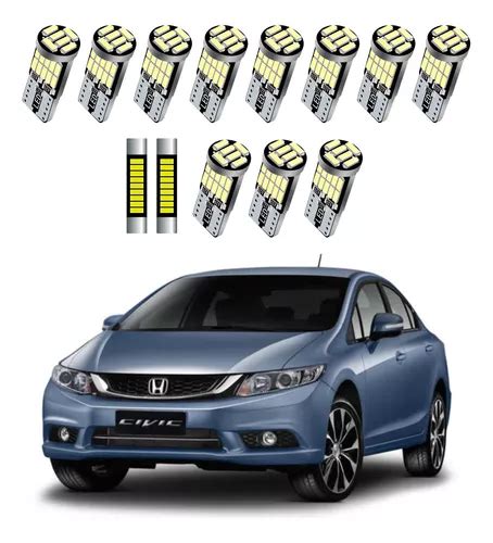 Kit Led Interna Premium Honda Civic 2013 Até 2016 Canbus Frete grátis