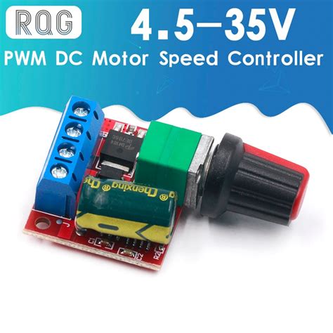 Contrôleur de moteur PWM DC 4 5V 35V 5a 20khz contrôle de vitesse