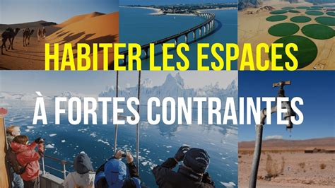 habiter les espaces à fortes contraintes 6ème