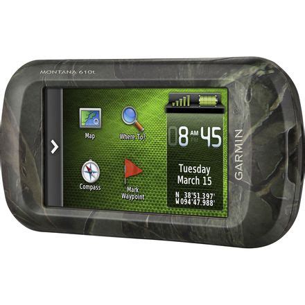 Garmin Montana 610t GPS Hike Camp