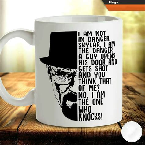 Breaking Bad Inspired Heisenberg Walter White Coffee Tea Mug Cup