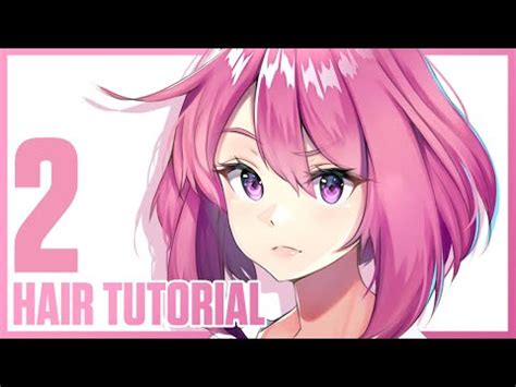 How to draw hair highlights - How to draw