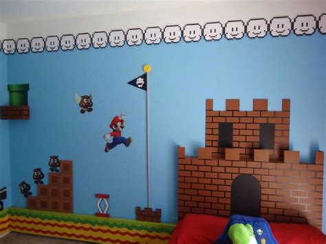 Super Mario Bedroom Mario Room Mario Bros Room Super Mario Room