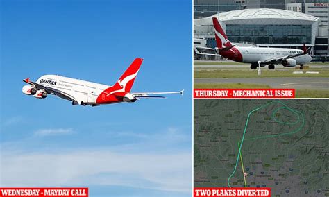 Second Qantas Plane Forced To Turn Around In Airlines Fourth Mid Air