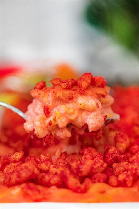 Flamin Hot Cheetos Mac And Cheese Recipe Dinner Then Dessert