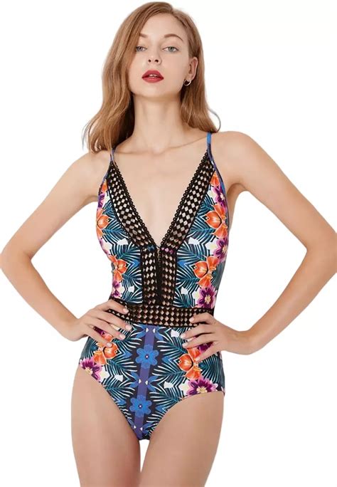 Its Me Sexy Low V One Piece Bikini Swimsuit Buy Its Me Online